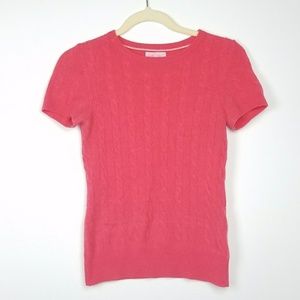 Lilly Pullitzer Coral Colored cashmere top